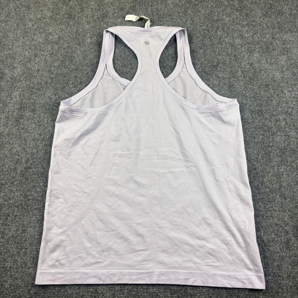 LULULEMON Women’s Light Purple Swiftly Tech Racerback Tank Top size: 12 - Picture 2 of 6
